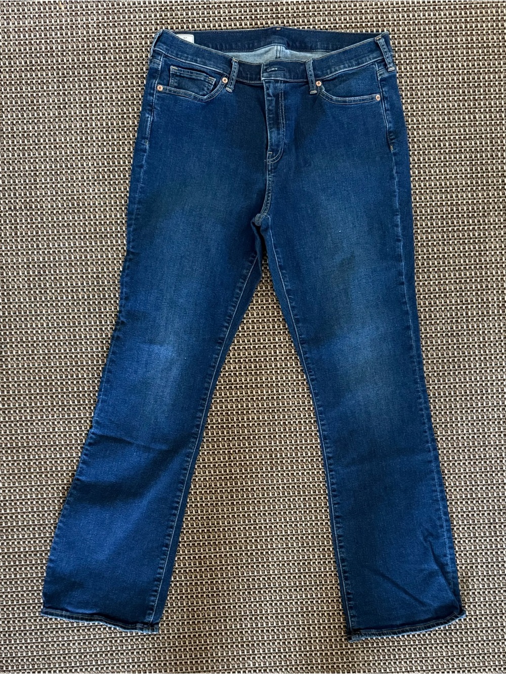 GAP Women's Deep Blue Straight Leg Jeans